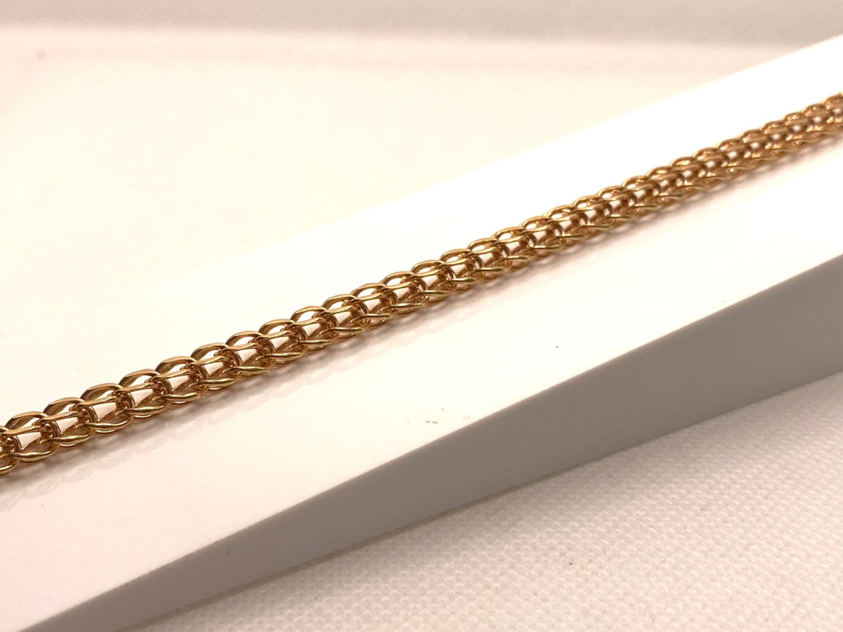 170005 БРАСЛЕТ ПОЛНОВЕСНЫЙ Итальянка (Au 585)