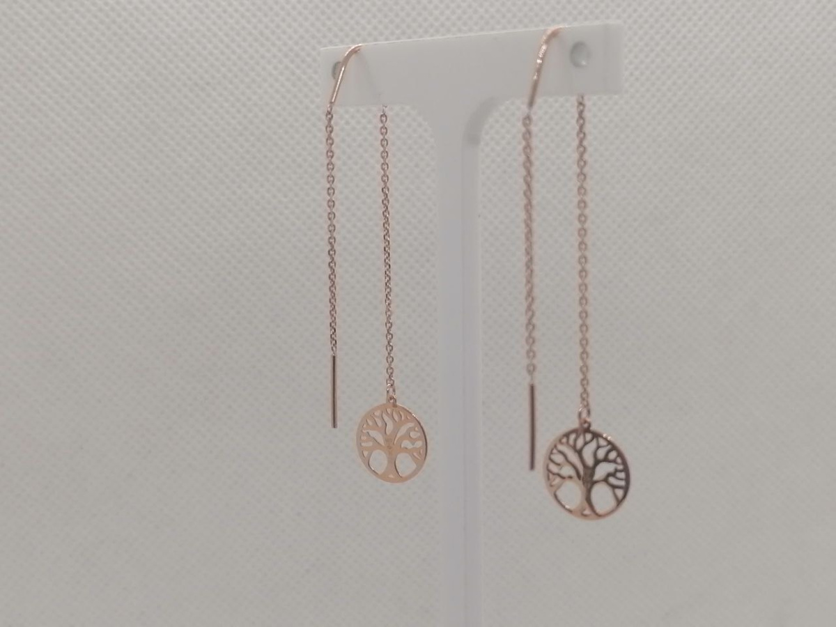 СЕРЬГИ ПРОДЕВКИ без камня (Au 585)