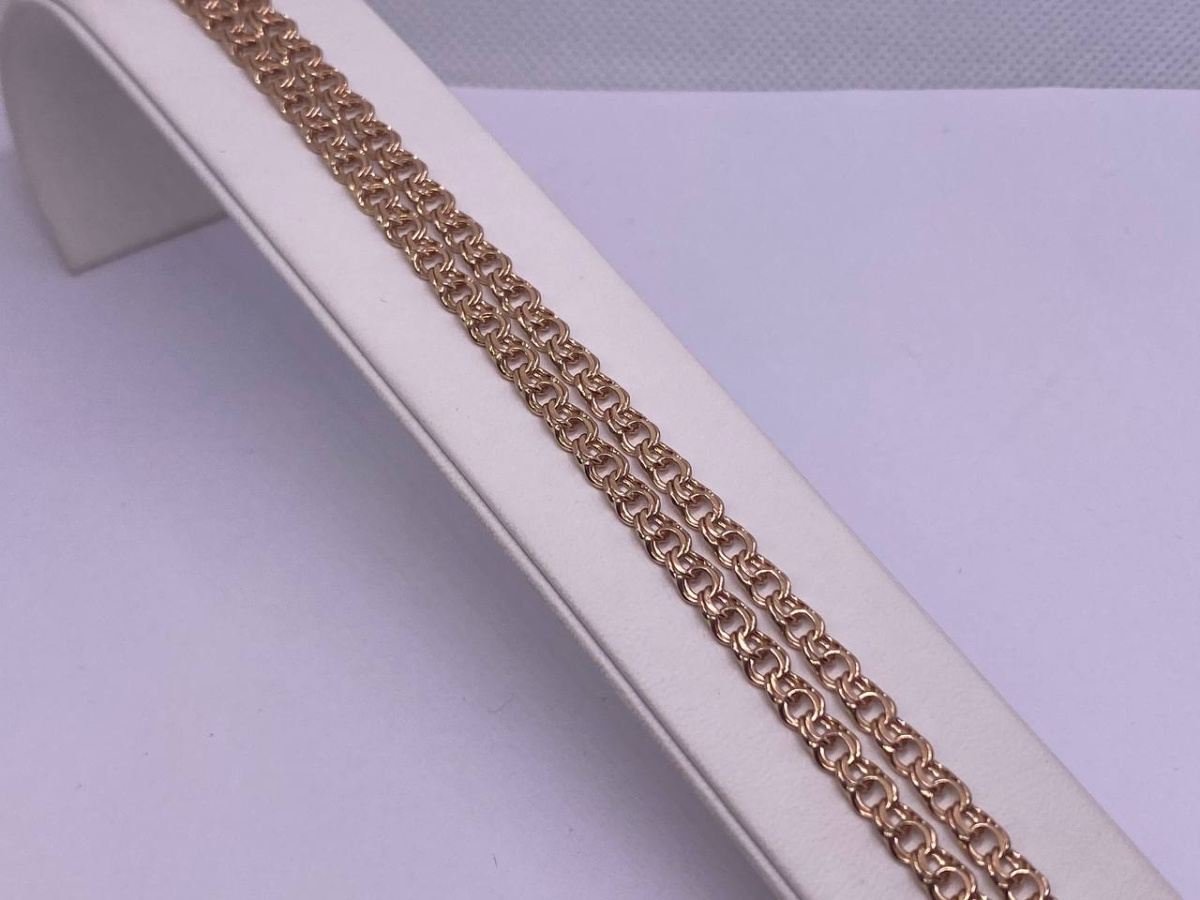 ЦЛБС585 ЦЕПЬ ПОЛНОВЕСНАЯ Бисмарк (Au 585)