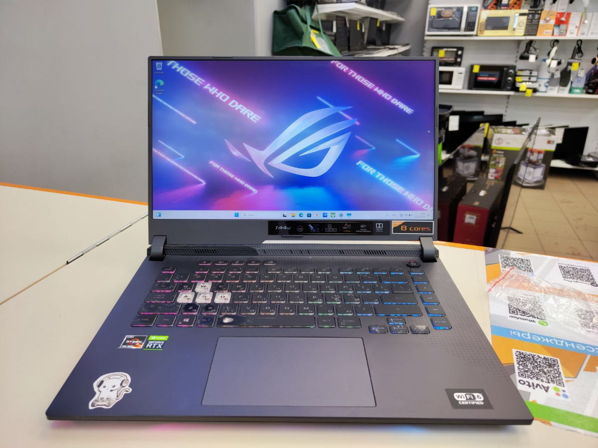 Ноутбук ASUS; Ryzen 7 4800H, GeForce RTX 3050 Ti, 24 Гб, 512 GB, Нет