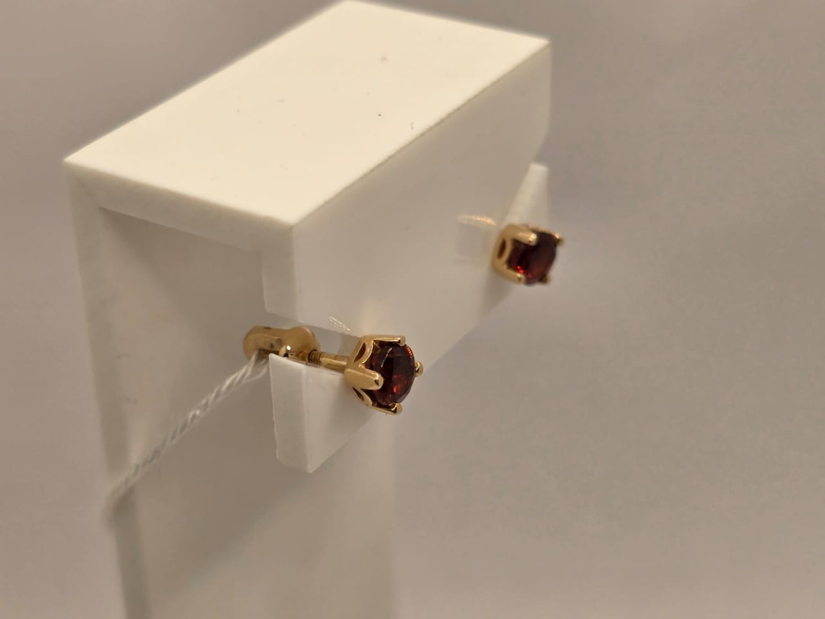 СПУС585 СЕРЬГИ ПУСЕТЫ (Au 585)