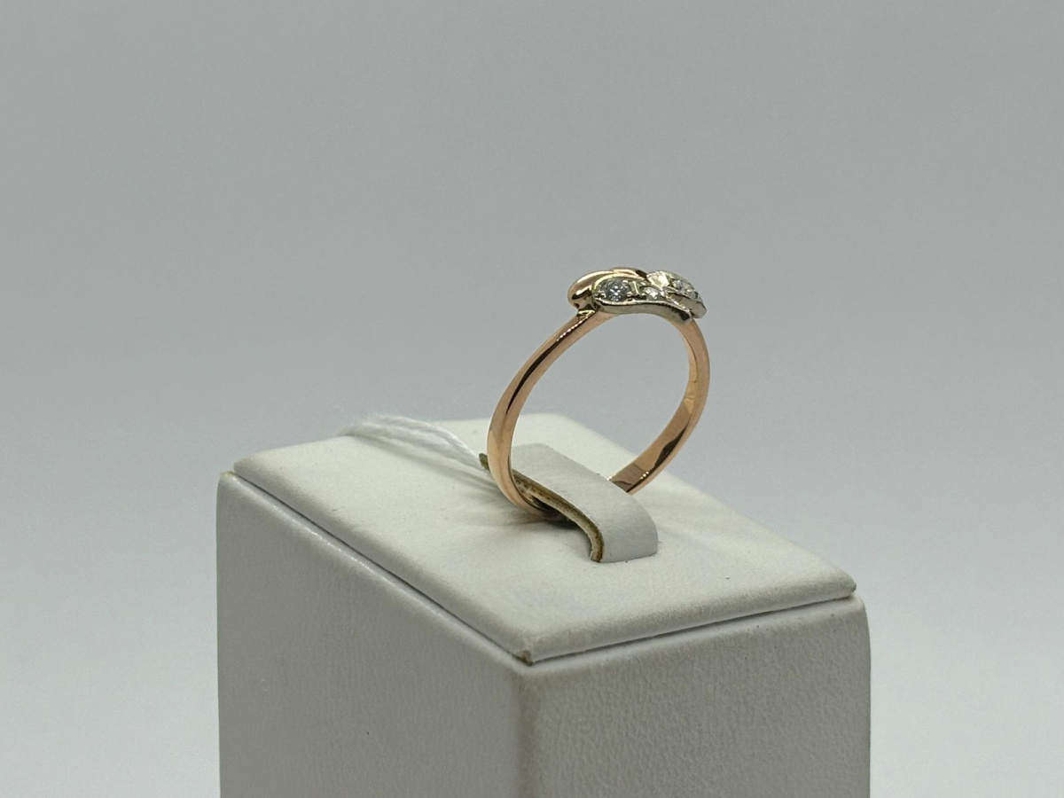 КОЛЬЦО БРИЛЛИАНТ Au 585