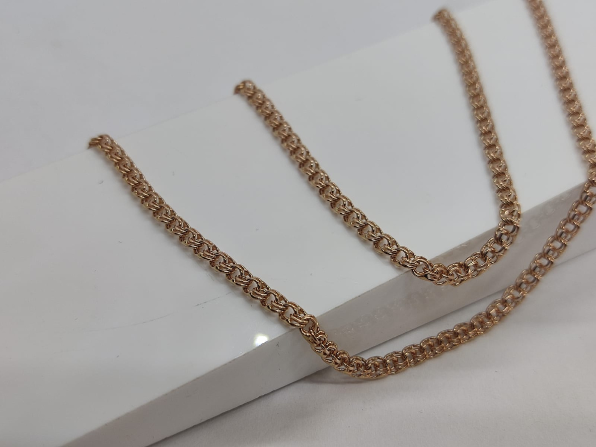 ЦЛБС585 ЦЕПЬ ПОЛНОВЕСНАЯ Бисмарк (Au 585)