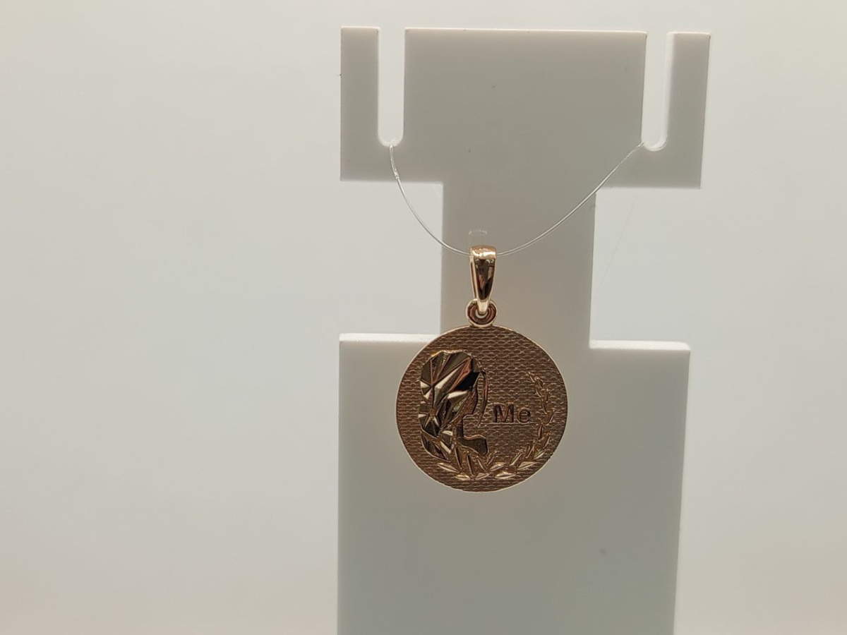 ПОДВЕСКА ЗНАК ЗОДИАКА ДЕВА (Au 585)