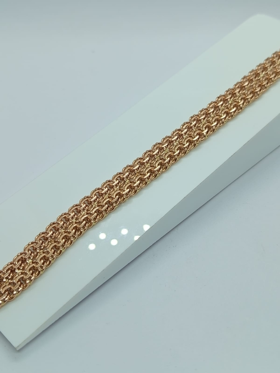 БРАСЛЕТ ПОЛНОВЕСНЫЙ Фантазия Au 585