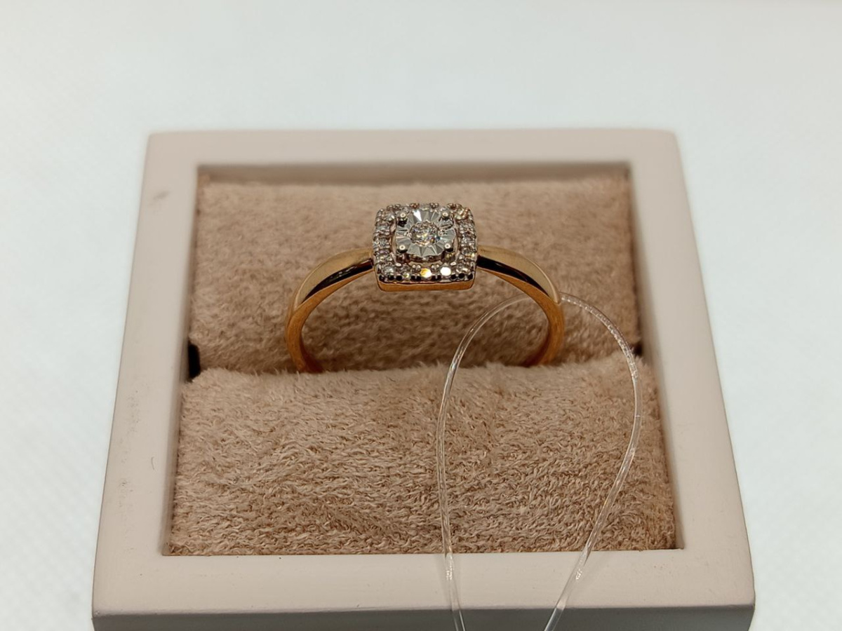 КОЛЬЦО БРИЛЛИАНТ (Au 585)