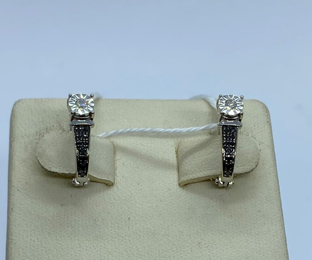 СЕРЬГИ БРИЛЛИАНТ (Au 585)