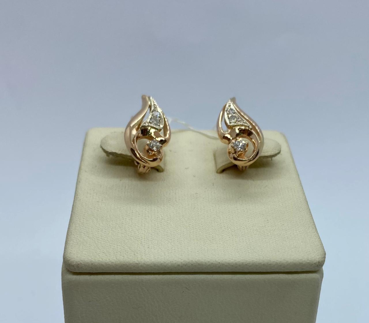 СЕРЬГИ БРИЛЛИАНТ (Au 585)