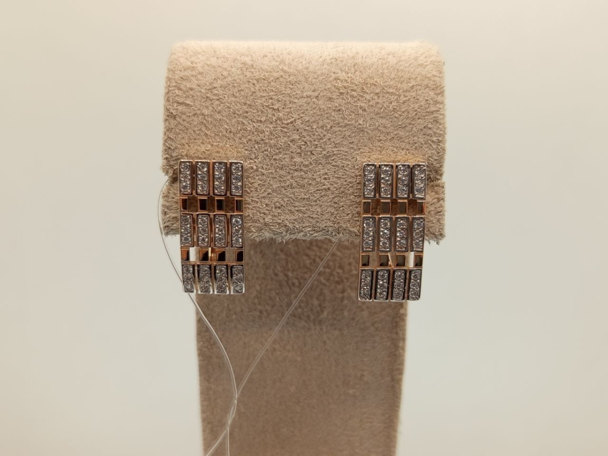 СЕРЬГИ С КАМНЯМИ (Au 585)