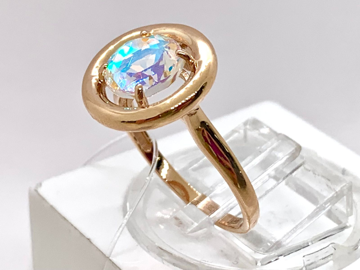 11804752 КОЛЬЦО С КАМНЕМ (Au 585)