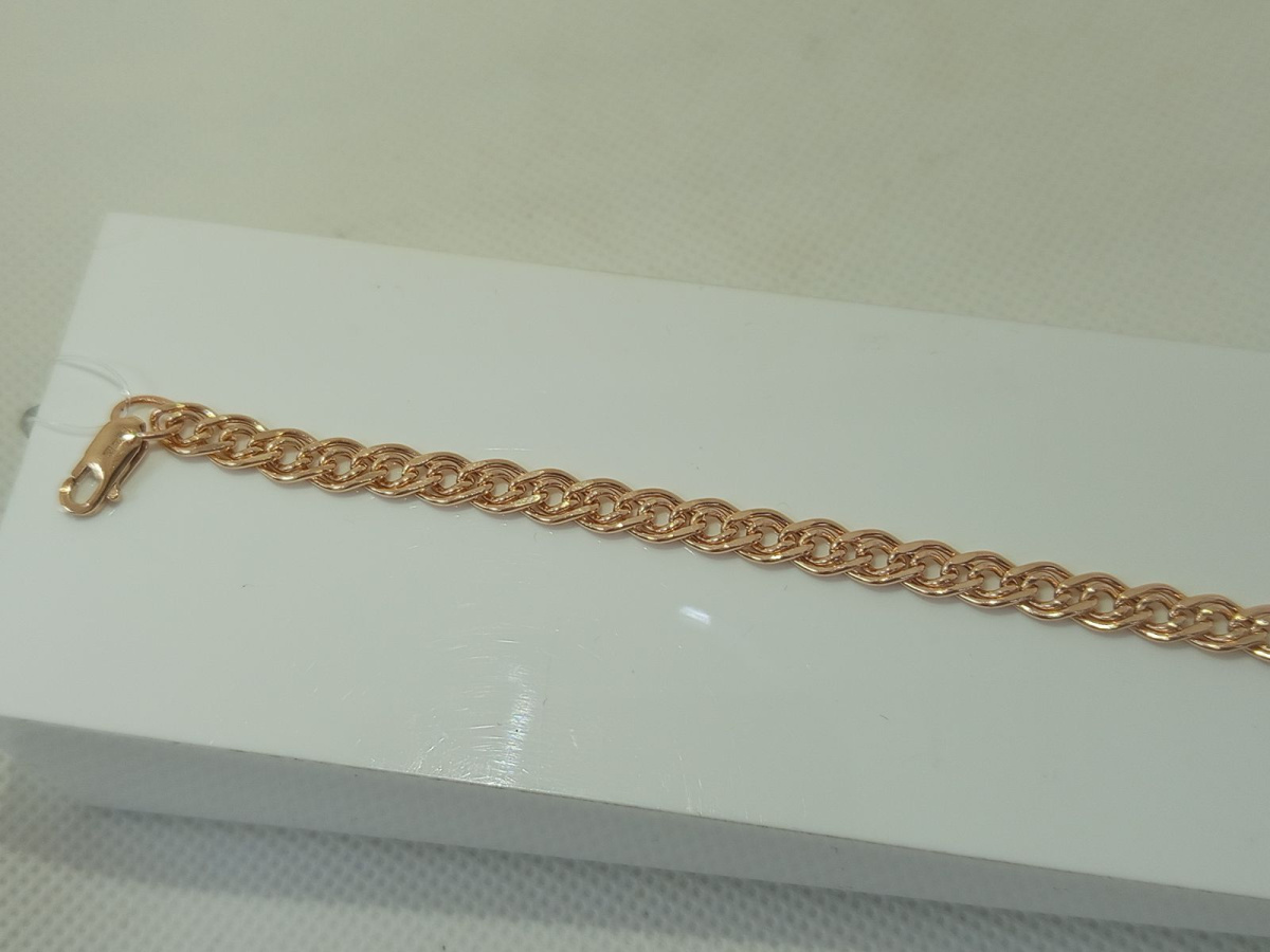 НБ 12-200ПГ БРАСЛЕТ ПУСТОТЕЛЫЙ (Au 585)