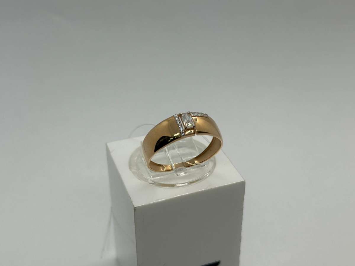 КОЛЬЦО С КАМНЯМИ (Au 585) КОЛЬЦО С КАМНЯМИ (Au 585)