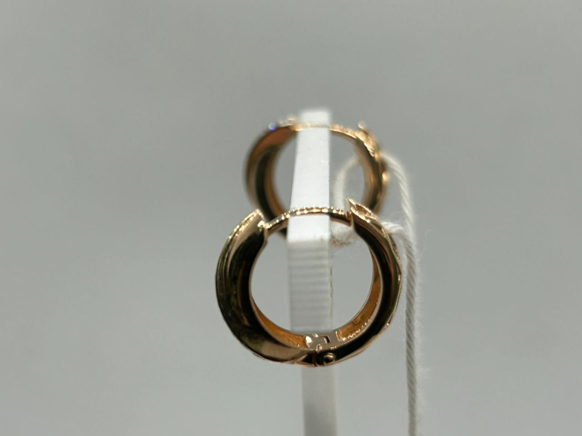 СКМИ585 СЕРЬГИ С КАМНЯМИ (Au 585)