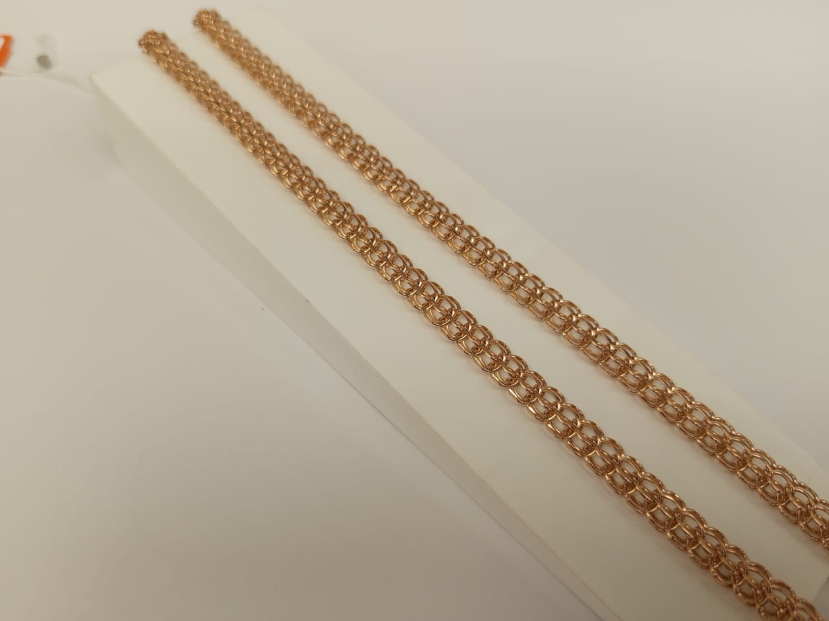 ЦЛИТ585 ЦЕПЬ ПОЛНОВЕСНАЯ Итальянка (Au 585)