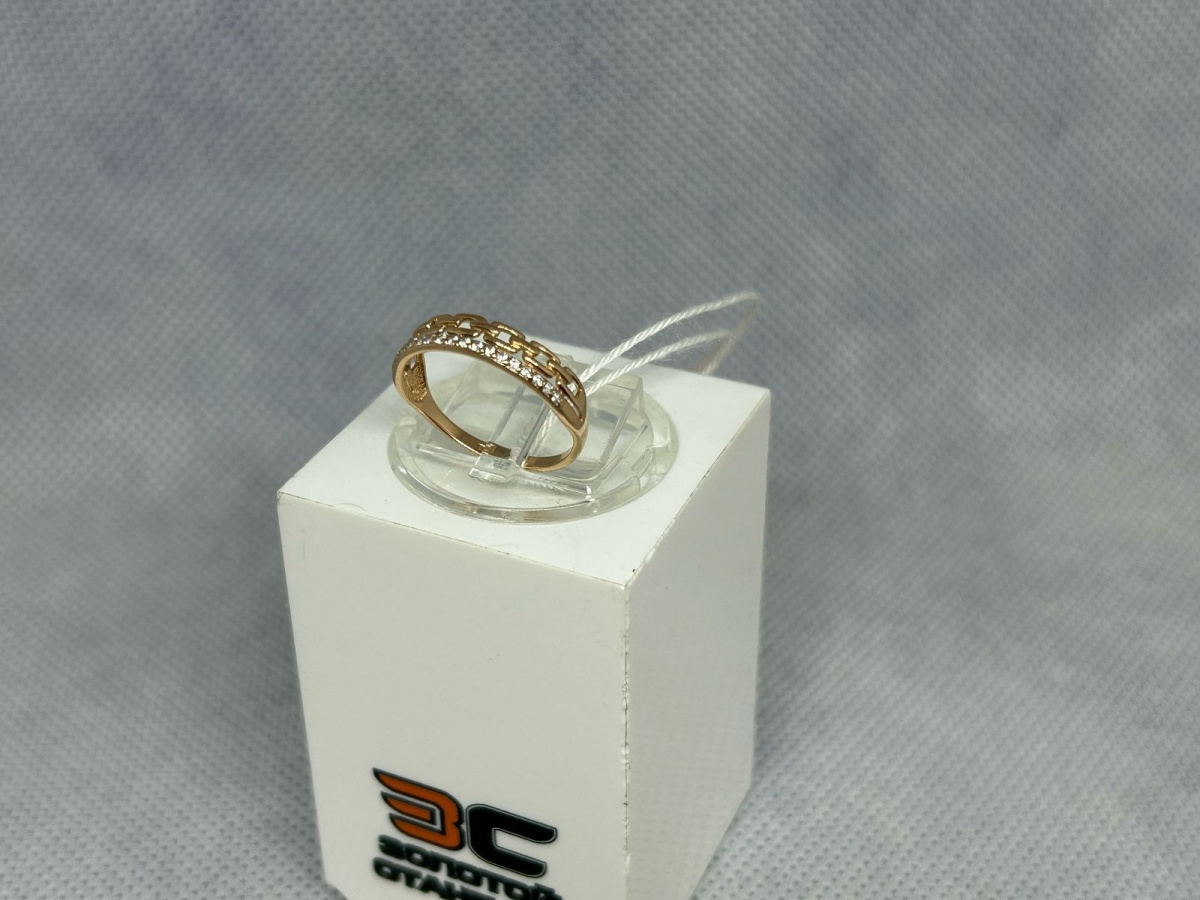 КОЛКМИ585 КОЛЬЦО С КАМНЯМИ (Au 585)