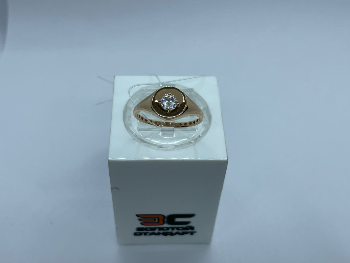 КОЛЬЦО С КАМНЕМ (Au 585) КОЛЬЦО С КАМНЕМ (Au 585)