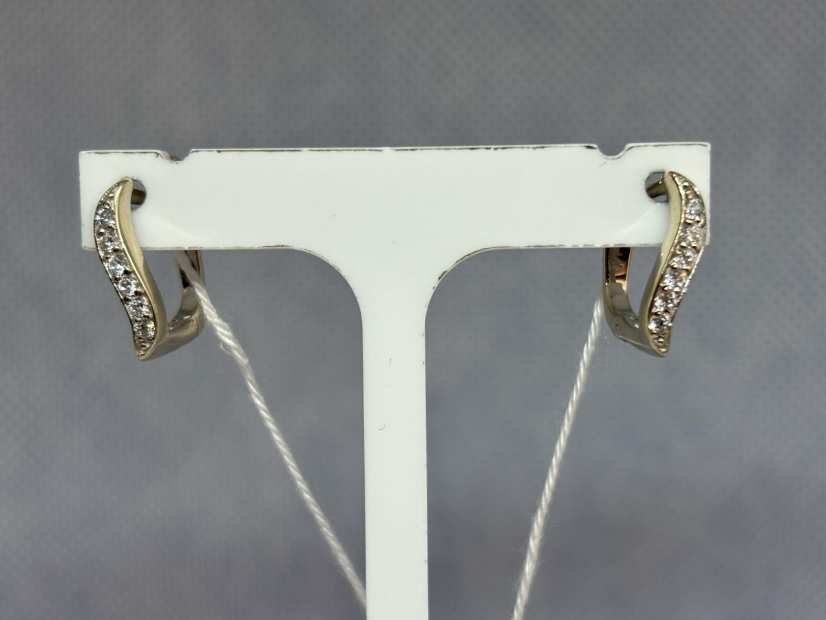 СЕРЬГИ С КАМНЯМИ (Au 585)