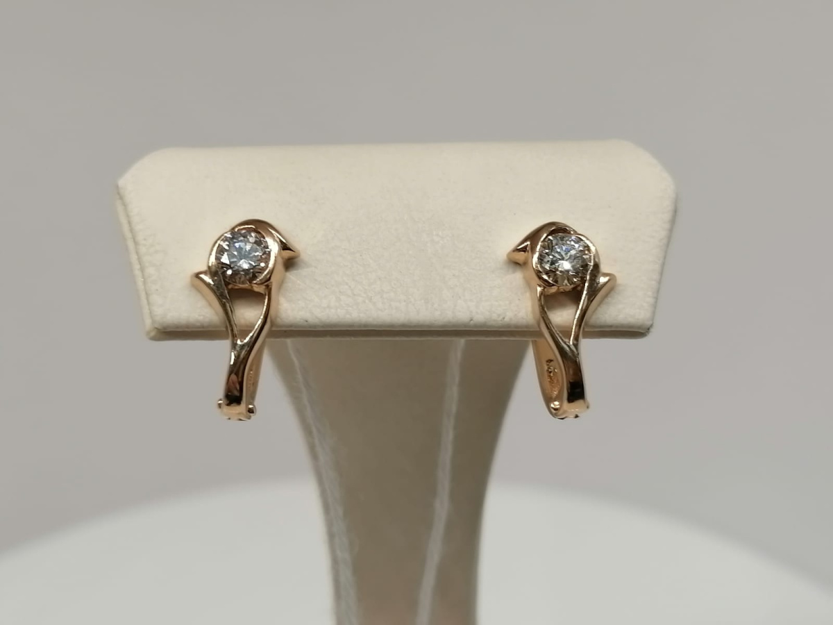 СЕРЬГИ БРИЛЛИАНТ (Au 585)