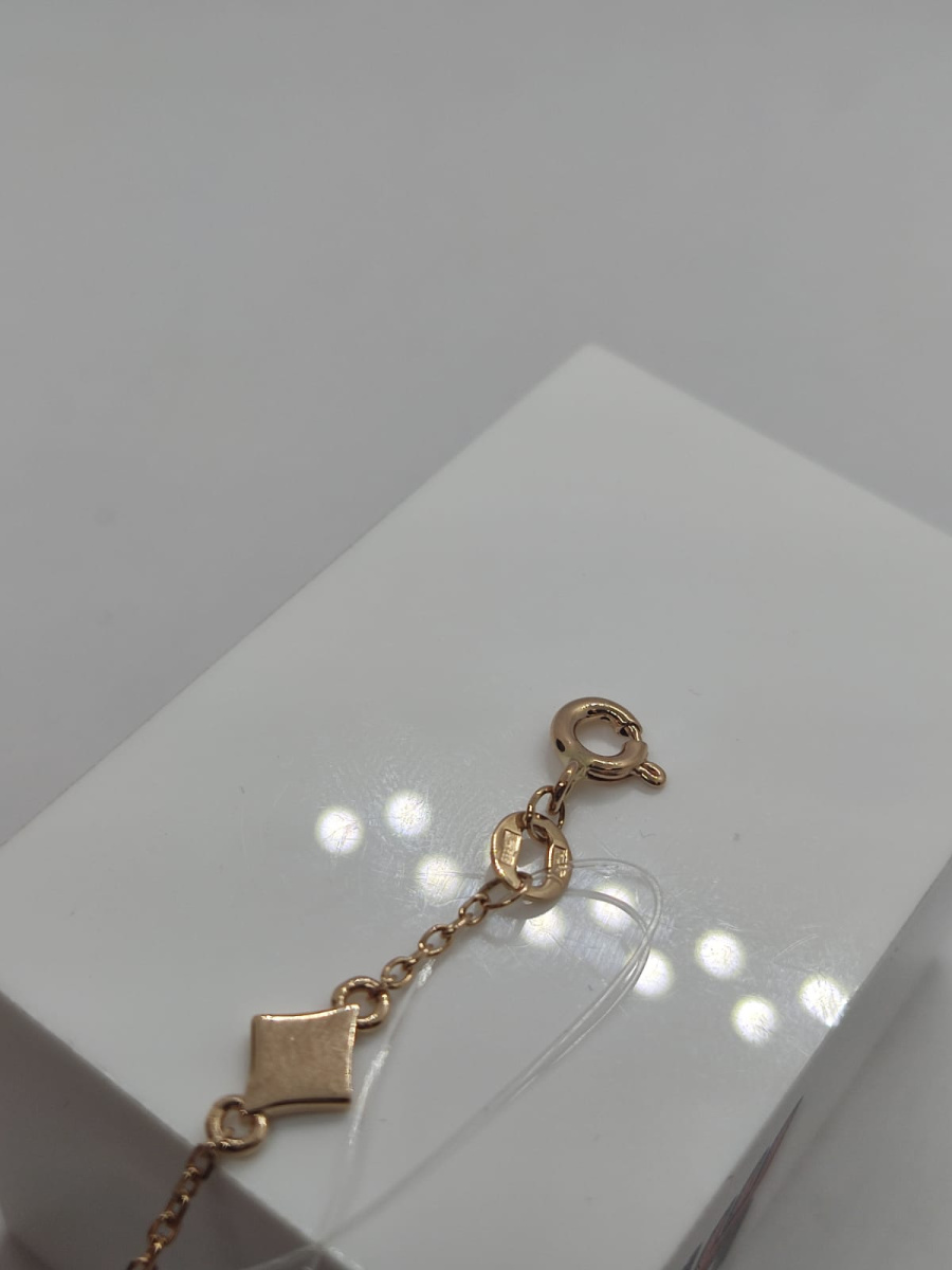 БРАСЛЕТ ФАНТАЗИЯ с камнями (Au 585)