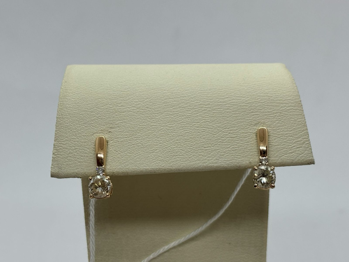 СЕРЬГИ БРИЛЛИАНТ (Au 585)