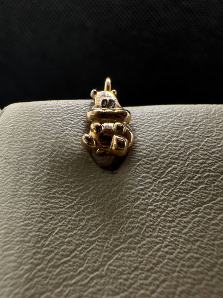 СБКМ585 СЕРЬГИ БЕЗ КАМНЯ (Au 585)