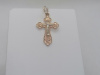 ПОДВЕСКА КРЕСТ БЕЗ КАМНЯ (Au 585)