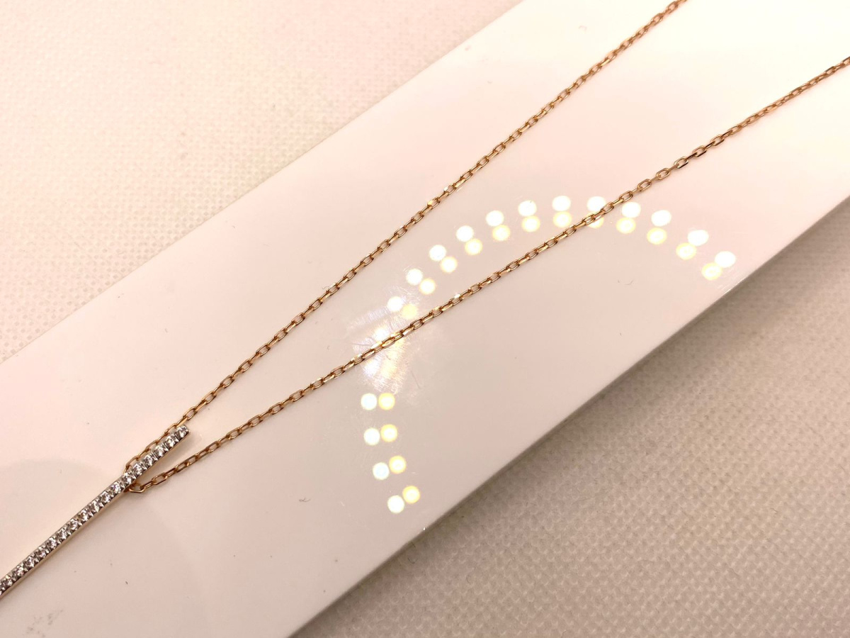 КОЛЬЕ С КАМНЯМИ (Au 585)