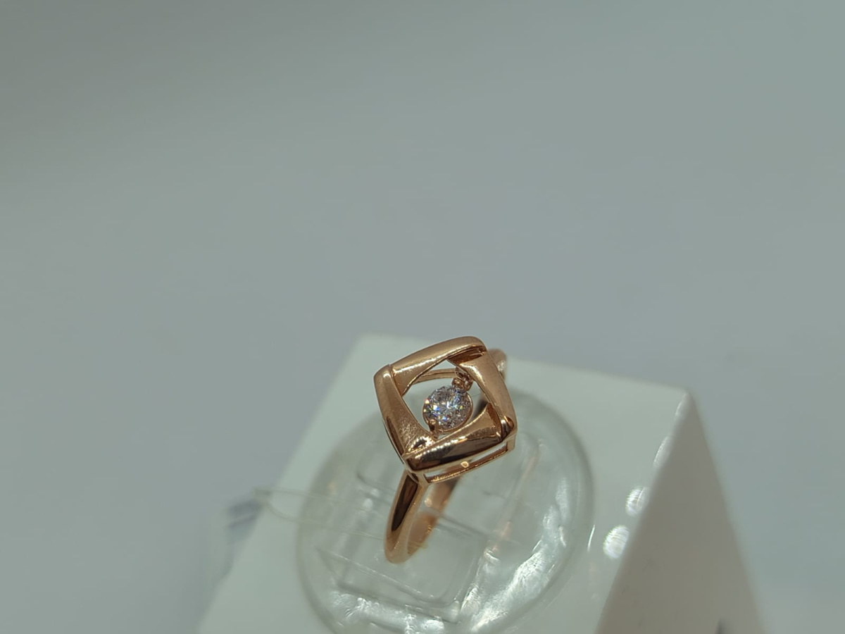 КОЛЬЦО С КАМНЕМ (Au 585)