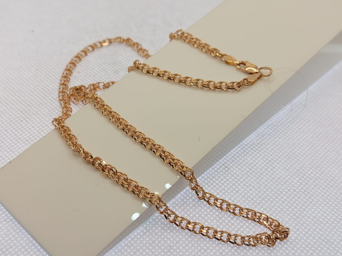 ЦЕПЬ ПОЛНОВЕСНАЯ Бисмарк (Au 585)