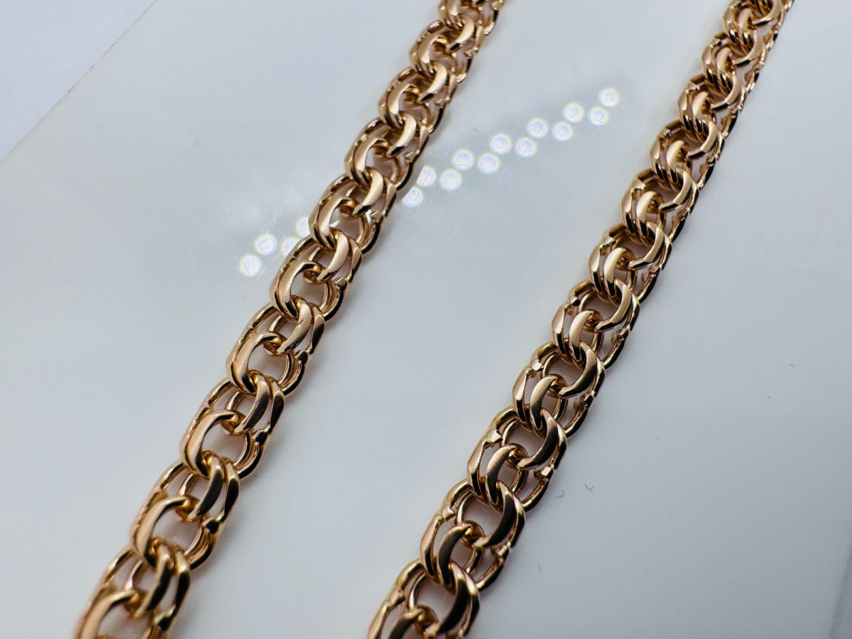 ЦЛБС585 ЦЕПЬ ПОЛНОВЕСНАЯ Бисмарк (Au 585)