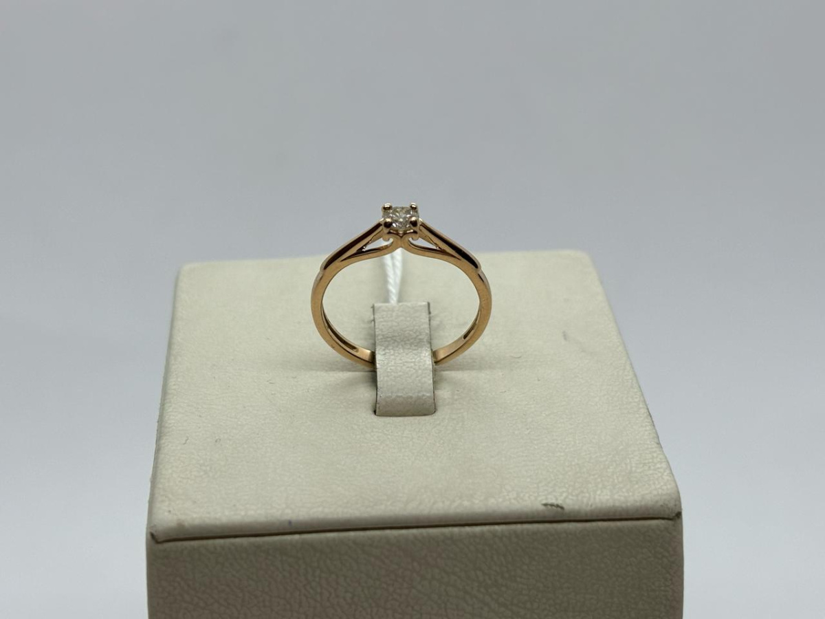 КОЛЬЦО БРИЛЛИАНТ Au 585