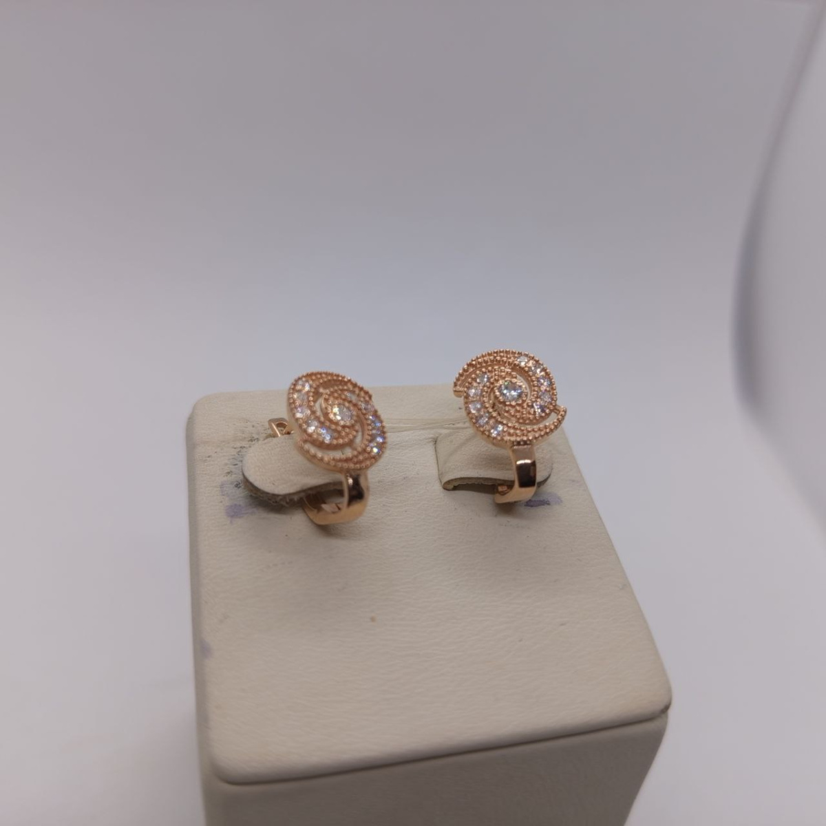 СЕРЬГИ С КАМНЯМИ (Au 585)