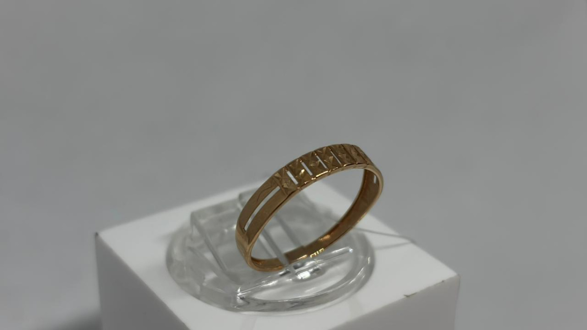 КОЛЬЦО БЕЗ КАМНЯ (Au 585)