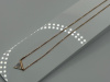 КОЛЬЕ С КАМНЯМИ Au 585