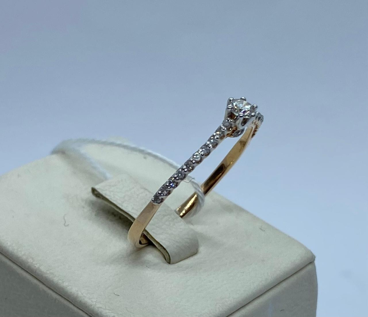 КОЛЬЦО БРИЛЛИАНТ Au 585