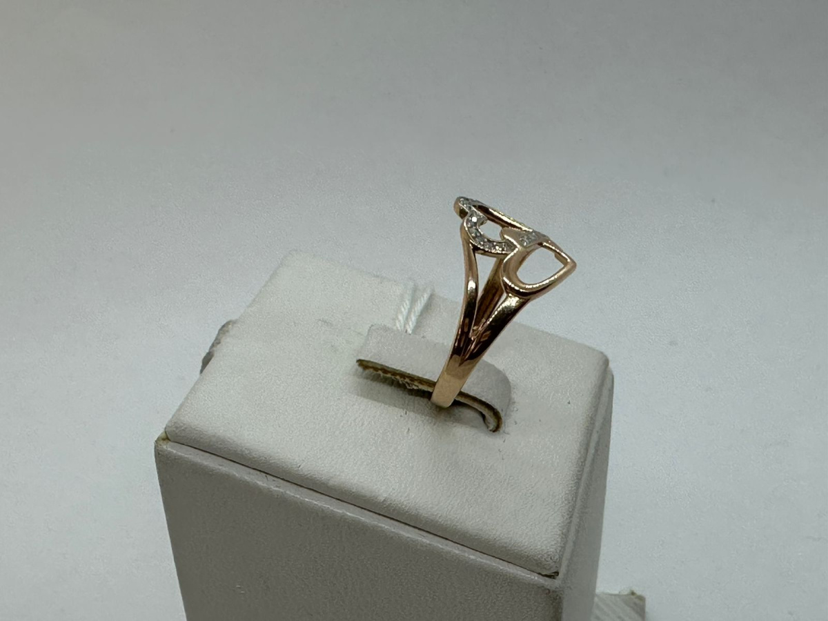 КОЛЬЦО БРИЛЛИАНТ Au 585