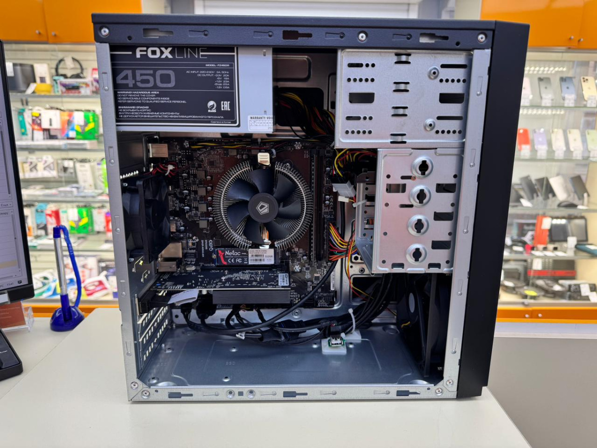 Системный блок DEPO; Ryzen 5 3600, GeForce GT 730, 8 Гб, 512 GB, Нет