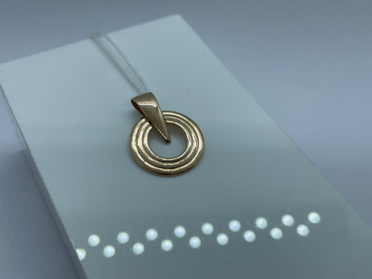 ПОДВЕСКА БЕЗ КАМНЯ Au 585