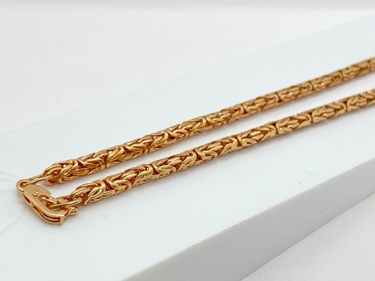 ЦЕПЬ ПОЛНОВЕСНАЯ Лисий хвост (Au 585)