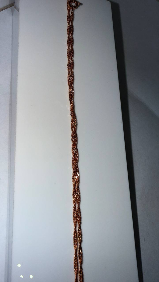 ЦЛСИ585 ЦЕПЬ ПОЛНОВЕСНАЯ Сингапур (Au 585)