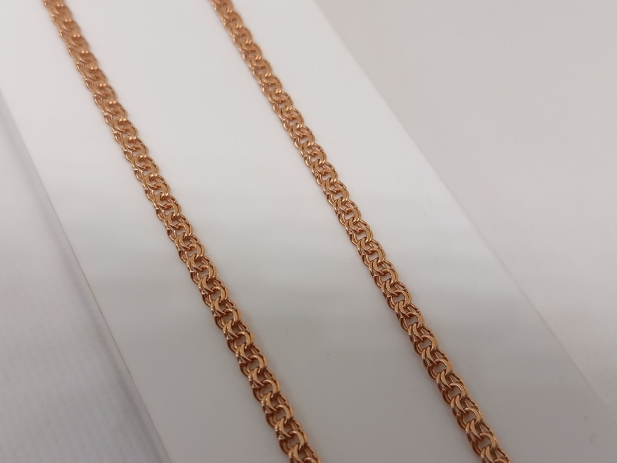 ЦПБС585 ЦЕПЬ ПУСТОТЕЛАЯ Бисмарк (Au 585)