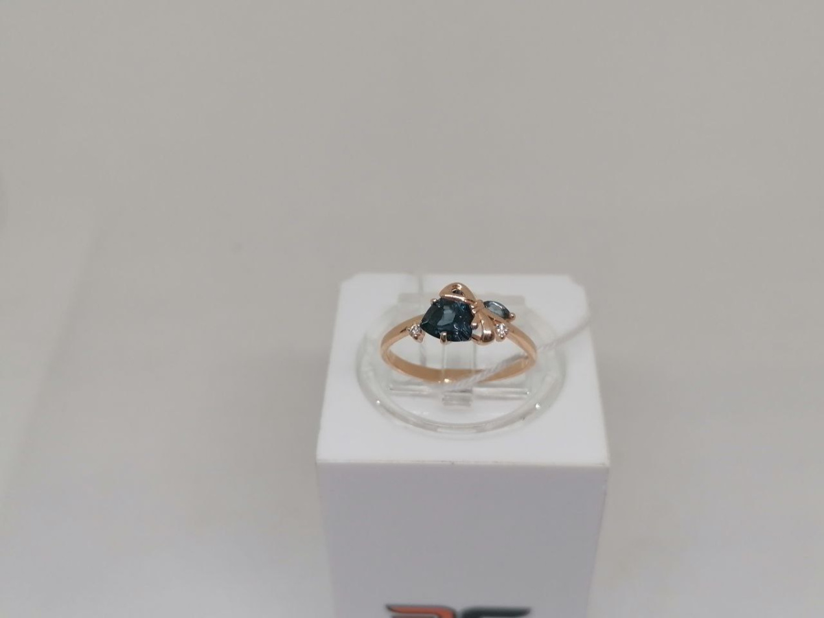 КОЛКМИ585 КОЛЬЦО С КАМНЯМИ (Au 585)