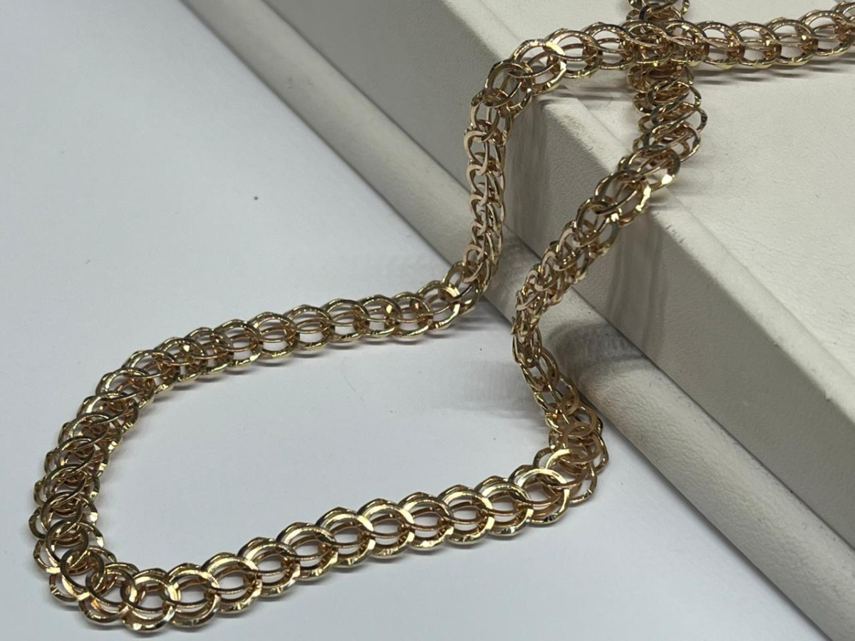 ЦЛИТ585 ЦЕПЬ ПОЛНОВЕСНАЯ Итальянка (Au 585)