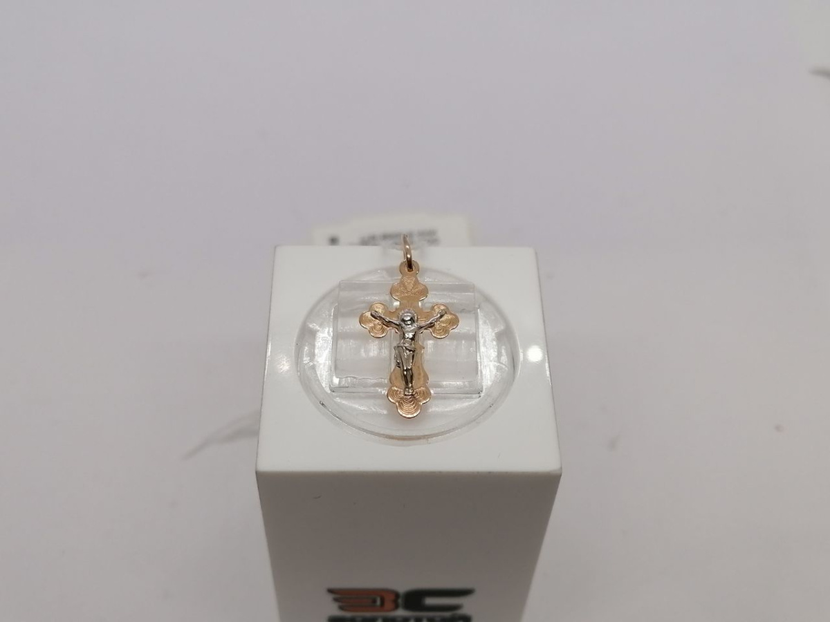 ПОДВЕСКА КРЕСТ без камня (Au 585)