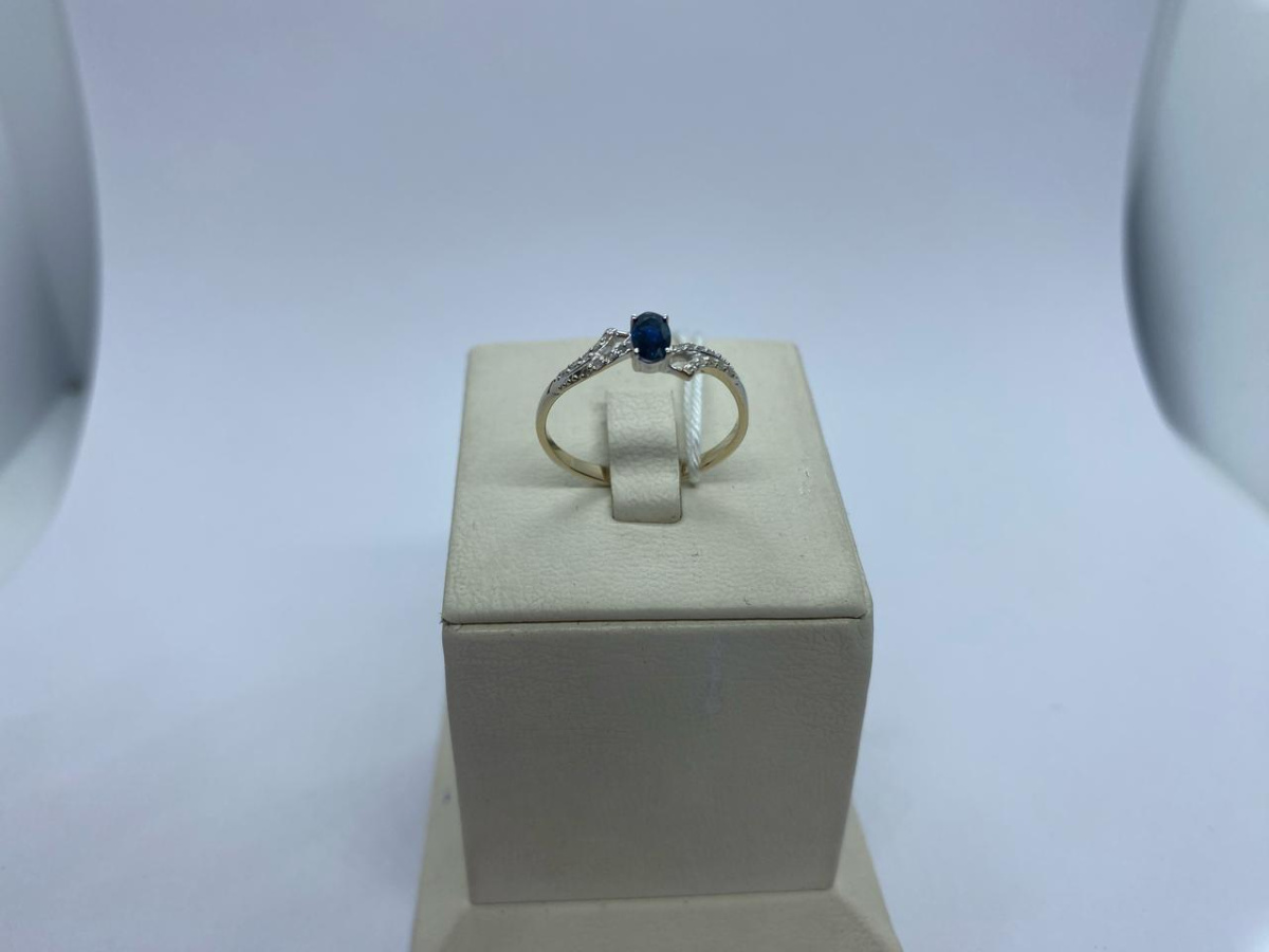 КОЛКМИ585 КОЛЬЦО С КАМНЯМИ (Au 585)