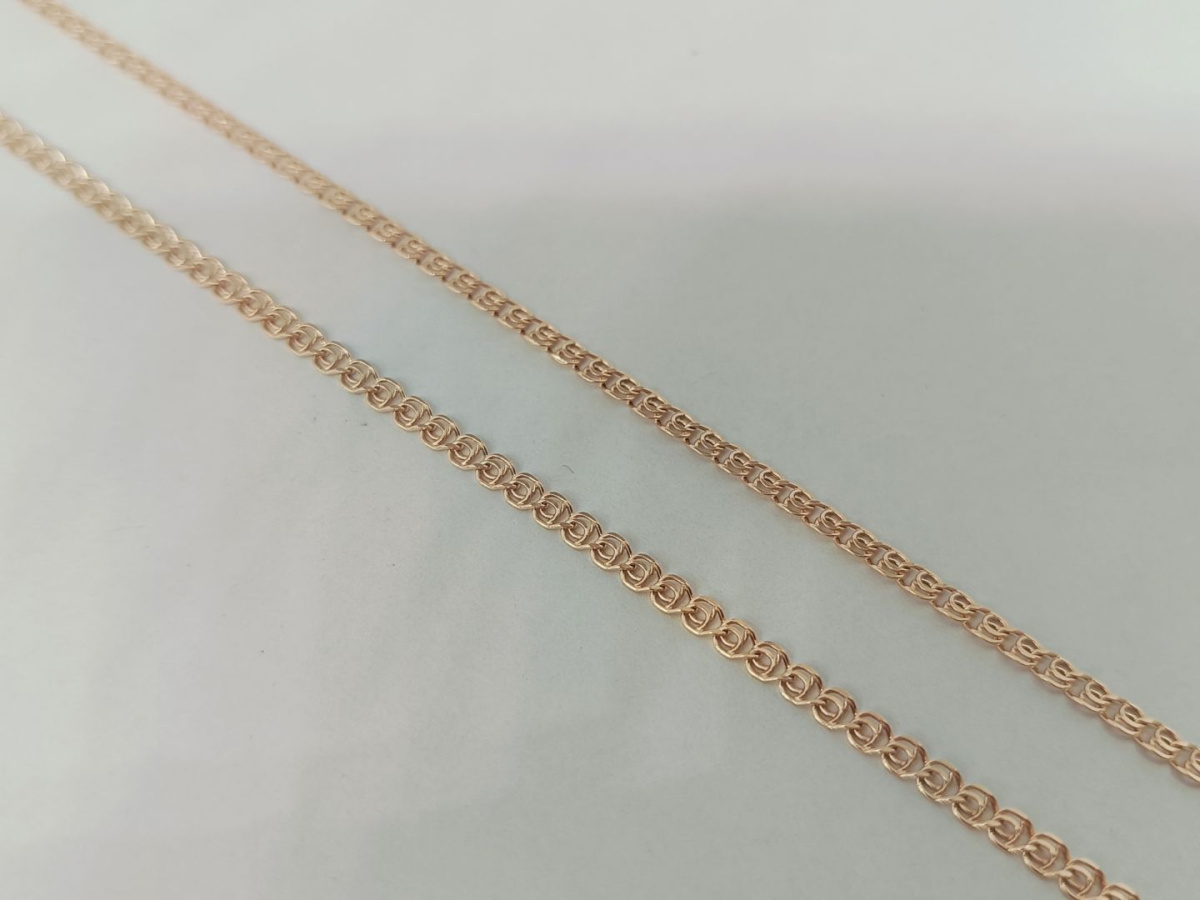 ЦЕПЬ ПУСТОТЕЛАЯ Лав (Au 585)