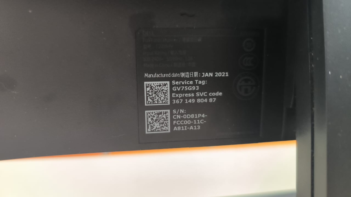 Монитор Dell GV75G93