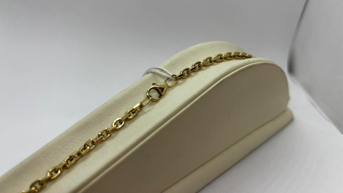 ЦЛР2585 ЦЕПЬ ПОЛНОВЕСНАЯ Ромб двойной (Au 585)