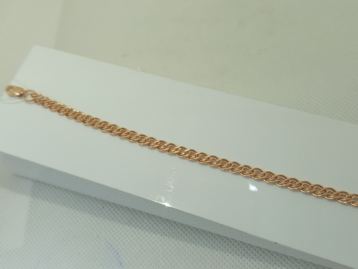 НБ 12-200ПГ БРАСЛЕТ ПУСТОТЕЛЫЙ (Au 585)