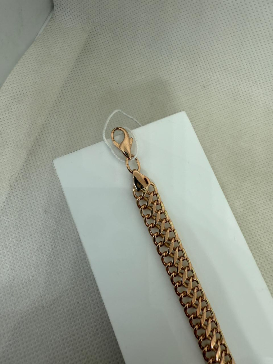 БЛ8585 БРАСЛЕТ ПОЛНОВЕСНЫЙ Восьмерка (Au 585)